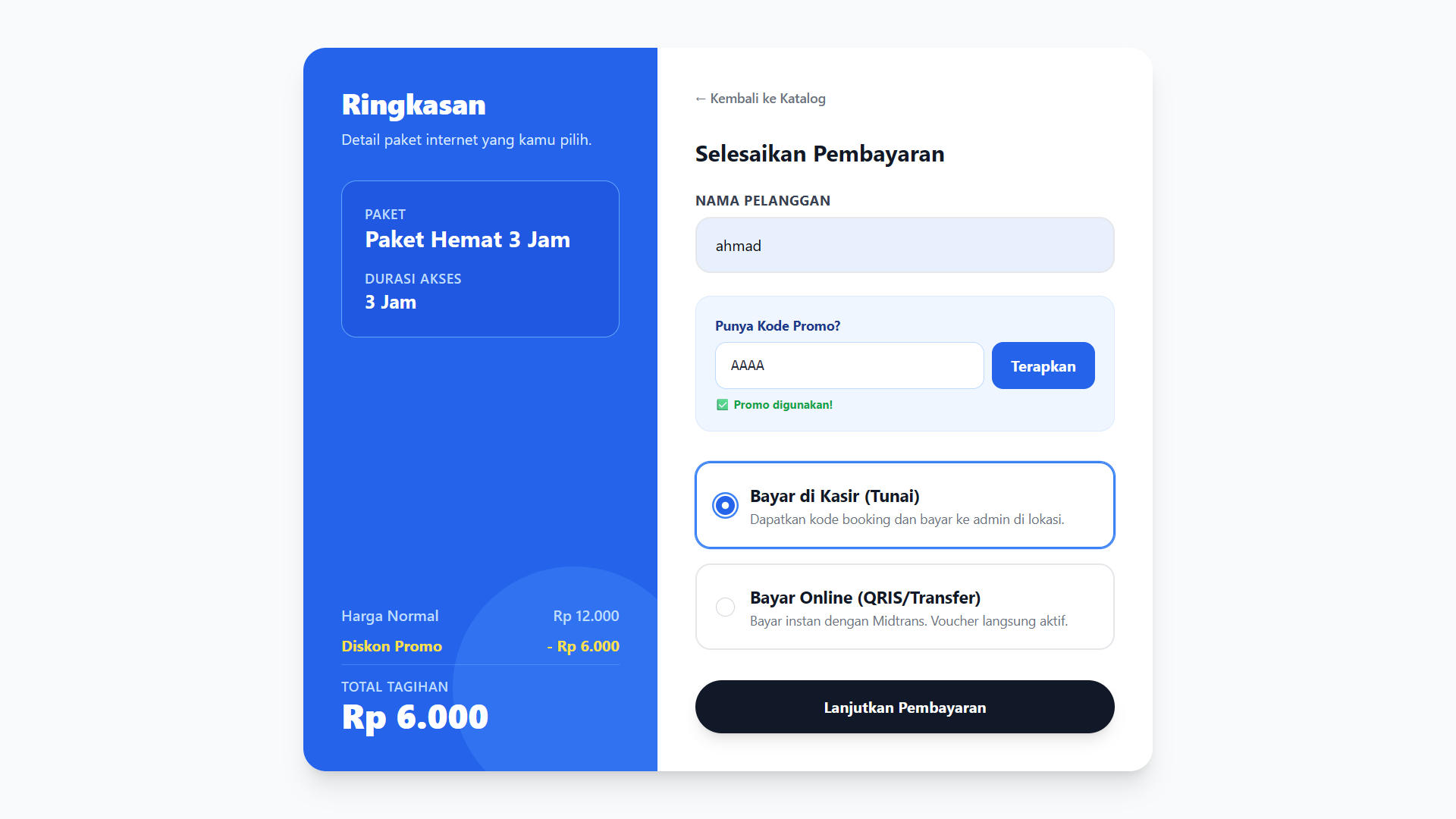 Voucher Wifi